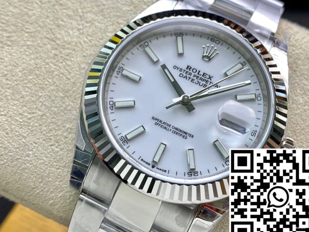 Factory Rolex Dial Datejust M126334-0009 White VS 0517